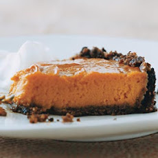 Sweet-Potato Pie with Gingersnap Pecan Crust