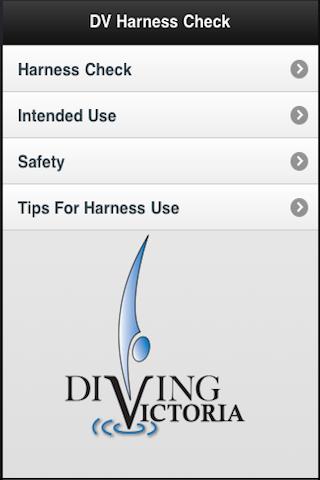 Diving Victoria Harness Check