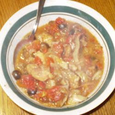 Slow Cooker Pheasant with Mushrooms and Olives