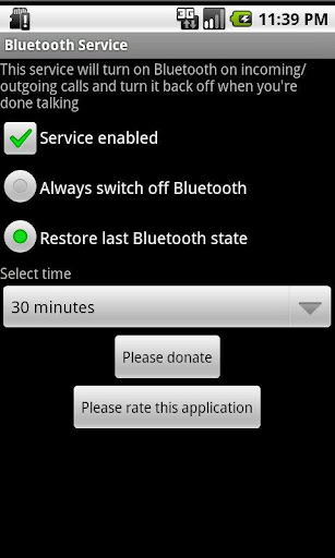 Bluetooth Service