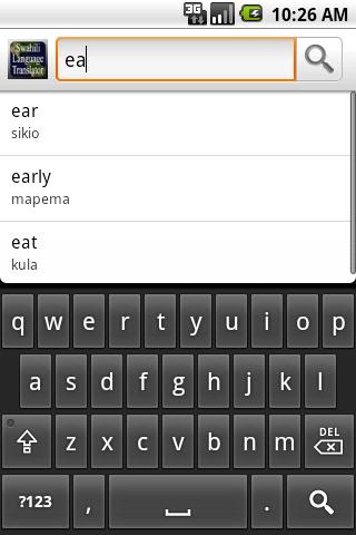 Swahili Language Translator