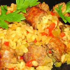 Bratwurst and Beer Casserole