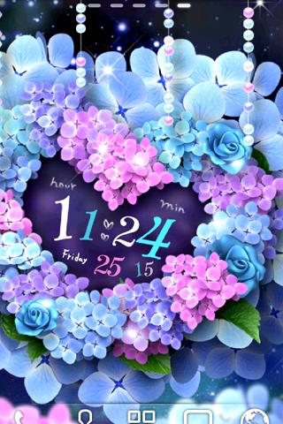 【免費個人化App】Hydrangea LiveWallpaper-APP點子