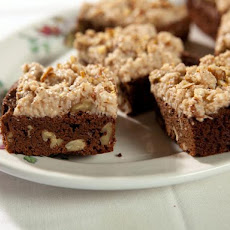 Brownies with Coconut Frosting