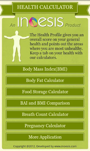 Diet Plus-Multiple Health Calc