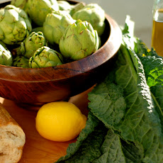 Baby Artichoke & Dinosaur Kale Panzanella