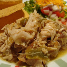 Chili Verde Pork  in a Crock Pot