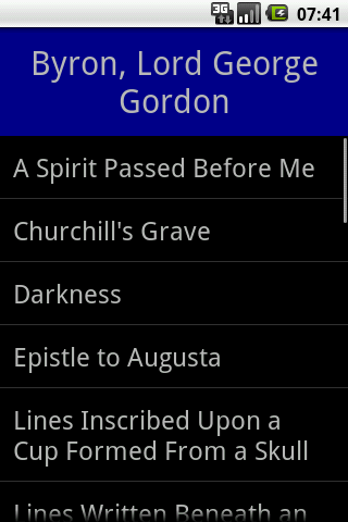 【免費娛樂App】George Gordon Byron Collection-APP點子