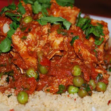 Moroccan Style Chicken Skillet