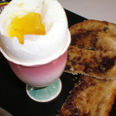 Soft Boiled Egg W/Marmite Soldiers