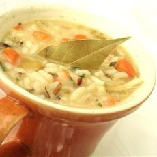 Smoked Turkey Wild Rice Soup