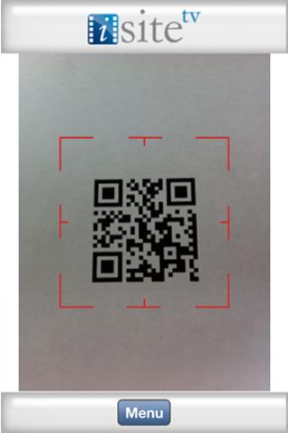 iSiteTV QR Code Reader