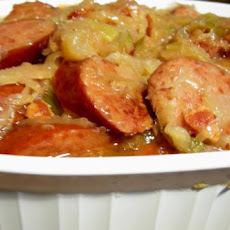 Crock Pot Sauerkraut Supper