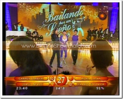 Eunice Castro bailando Cuarteto