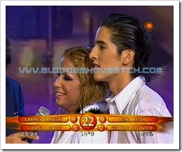 Fernanda Vives bailando Strip Dance