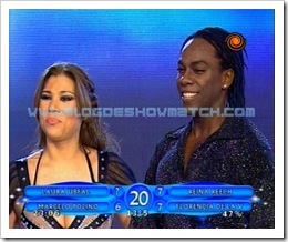 Jaqueline Dutra patinando Música de Películas