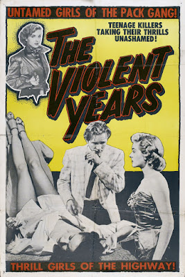 The Violent Years (1956, USA) movie poster