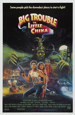 Big Trouble in Little China (1986, USA) movie poster