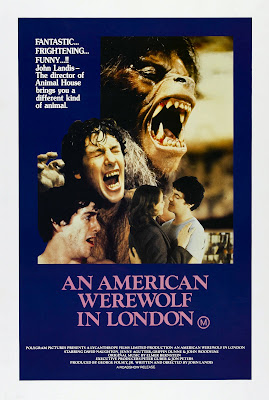 An American Werewolf in London (1981, UK) movie poster