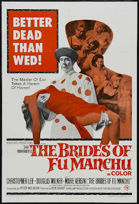 The Brides of Fu Manchu (1966, UK / Germany) movie poster
