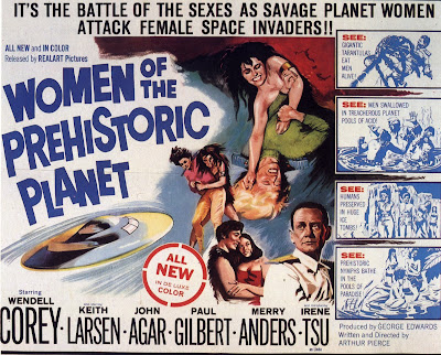 Women of the Prehistoric Planet (1966, USA) movie poster