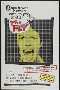 The Fly (1958, USA) movie poster