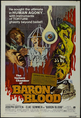 Baron Blood (Gli Orrori del castello di Norimberga / The Horrors of Castle of Nuremberg) (1972, Italy / Germany) movie poster