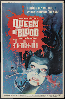 Queen of Blood (1966, USA) movie poster