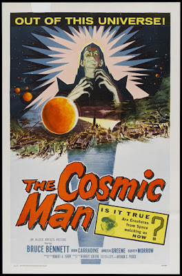 The Cosmic Man (1959, USA) movie poster