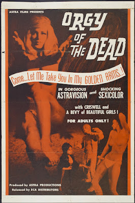 Orgy of the Dead (1965, USA) movie poster