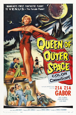 Queen of Outer Space (1958, USA) movie poster