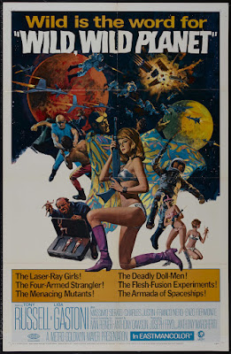 Wild, Wild Planet (I Criminali della galassia / The Galaxy Criminals) (1965, Italy) movie poster