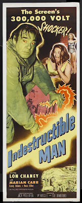 Indestructible Man (1956, USA) movie poster