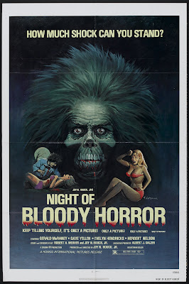 Night of Bloody Horror (1969, USA) movie poster