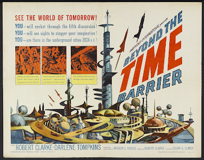 Beyond the Time Barrier (1960, USA) movie poster