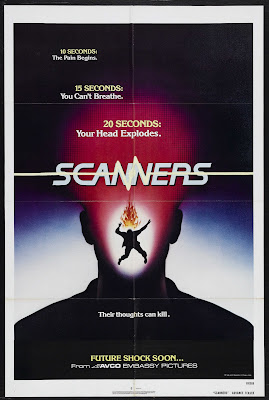 Scanners (1981, Canada) movie poster