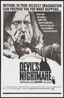 Devil's Nightmare (La plus longue nuit du diable / The Devil's Longest Night) (1971, Italy / Belgium) movie poster