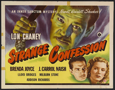 Strange Confession (1945, USA) movie poster