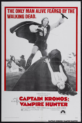 Captain Kronos - Vampire Hunter (1974, UK) movie poster