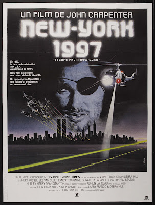 Escape from New York (1981, UK / USA) movie poster