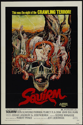 Squirm (1976, USA) movie poster