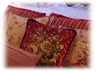 Red Rose Fall and Winter Quilt set