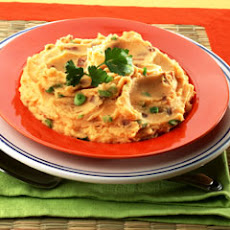 Double Cheddar Bacon Mashed Potatoes