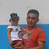 My little friend Alan and his father. I was able to see Alan's Dad on Sunday. He works in Cancun all week in construction as many of the dads are forced to do.