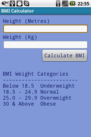 BMI Calculator