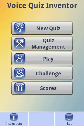 Voice Quiz Inventor