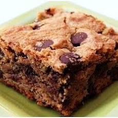 White Chocolate Peanut Butter Chocolate Chip Brownies