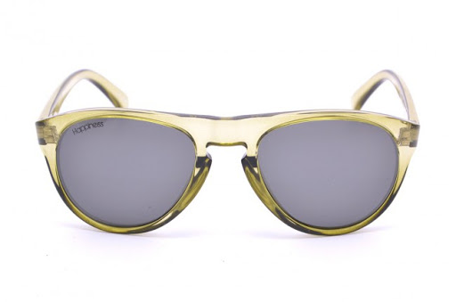 Occhiali colorati Happines Shades Cut Verde Oliva