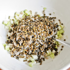 Lentil and Kohlrabi Salad
