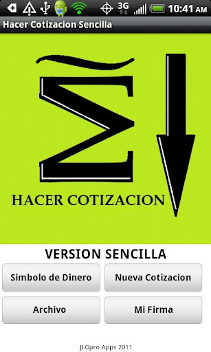 Cotizacion Sencilla